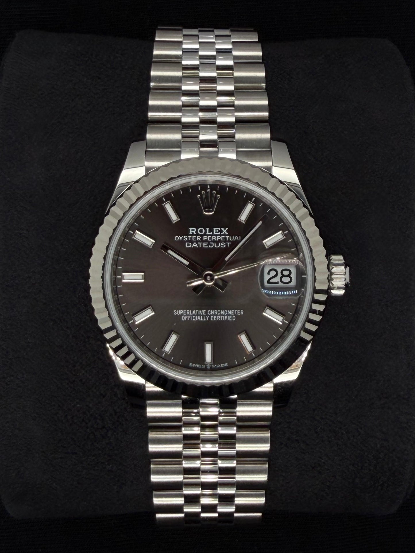 Rolex Datejust 31 Dark Grey Dial Jubilee 278274 | 2026 | 31mm