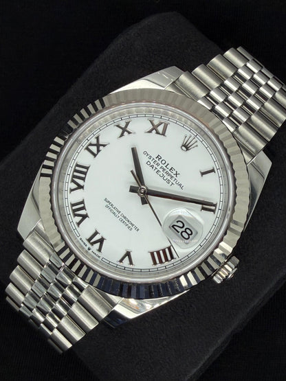 Rolex Datejust 41 White Roman Dial Jubilee 126334 | 2026 | 41mm
