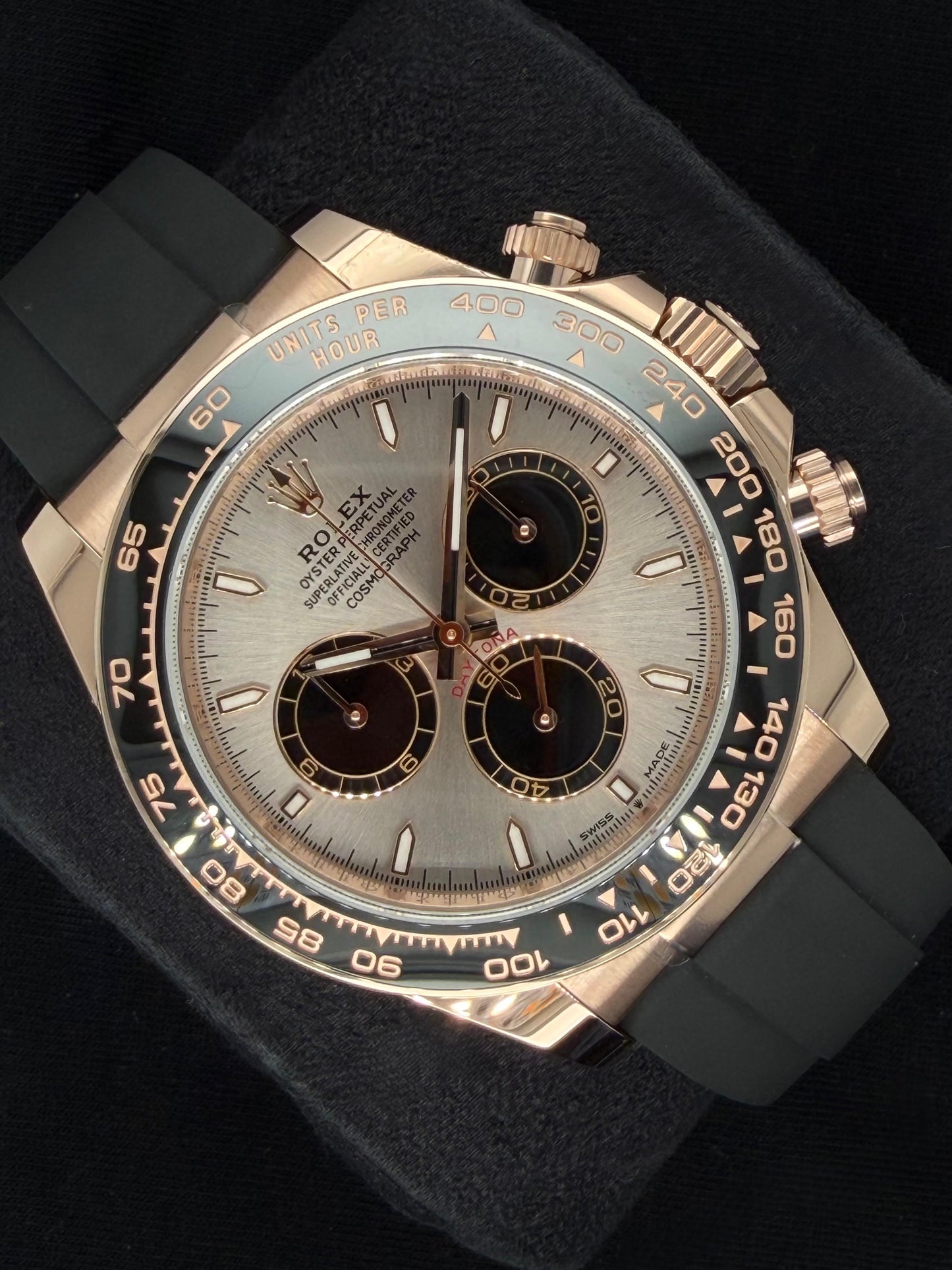Rolex Daytona Rose Gold Oyster Flex Sundust Dial 126515LN | 2026 | 40mm
