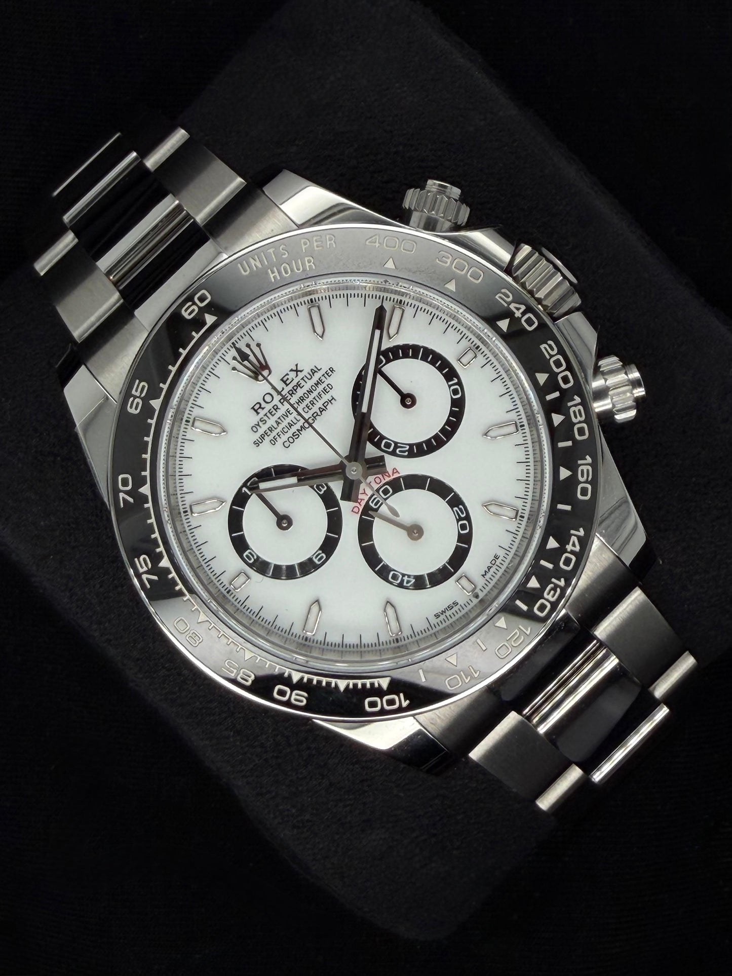 Rolex Daytona White Panda Ceramic Oystersteel 126500LN | 2025 | 40mm