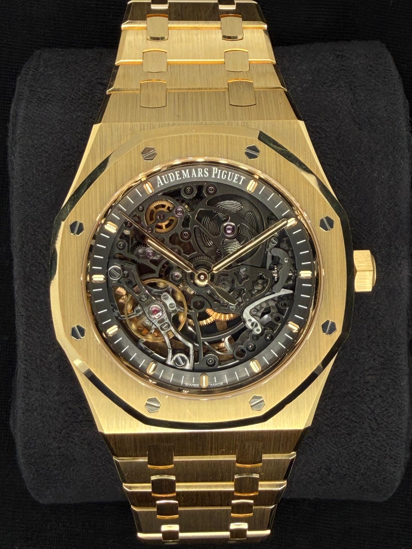 Audemars Piguet Royal Oak Double Balance Wheel Openworked Rose Gold "Skeleton" 15407BA.OO.1220BA.01 | 2025 | 41mm