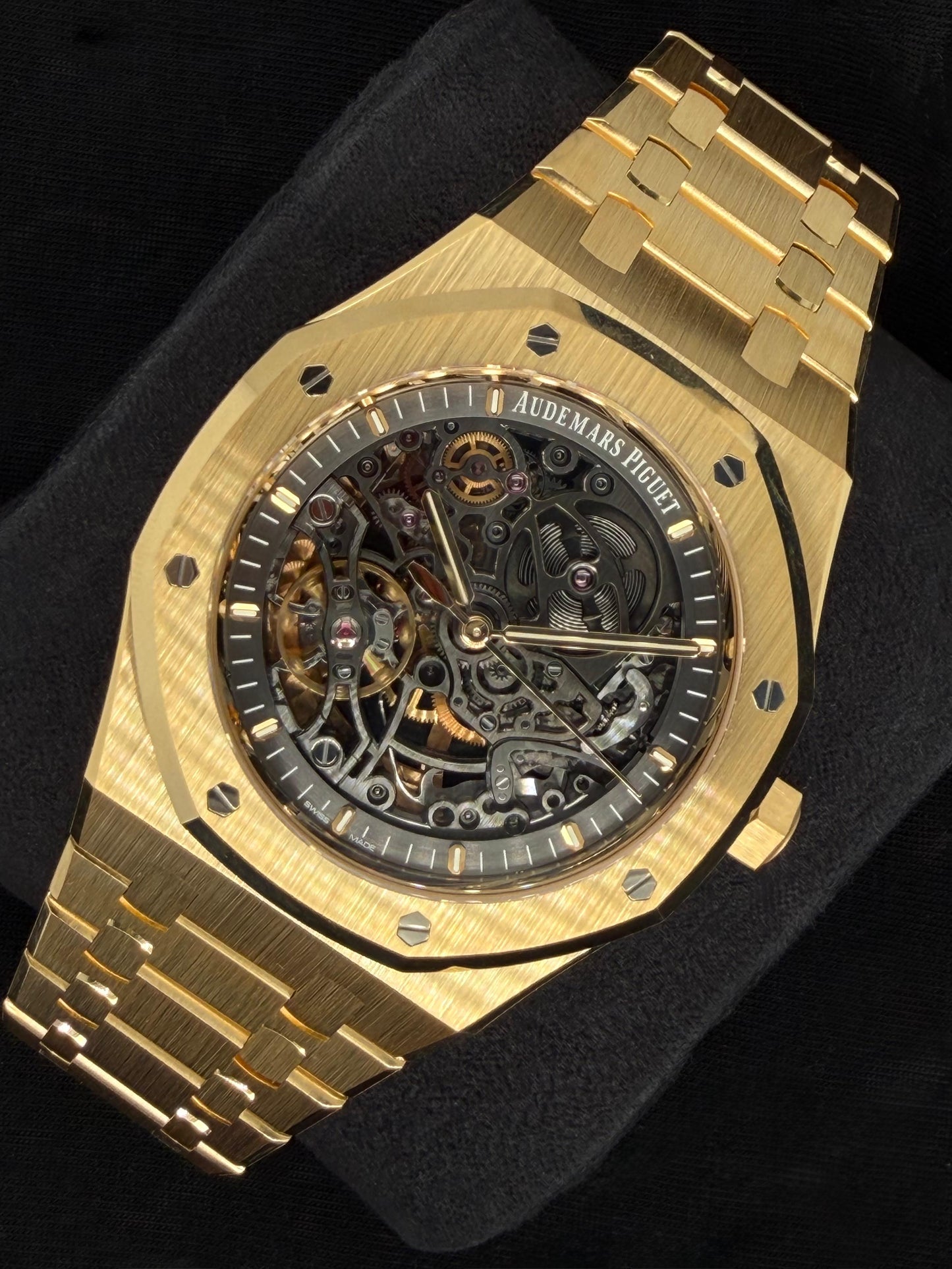 Audemars Piguet Royal Oak Double Balance Wheel Openworked Rose Gold "Skeleton" 15407BA.OO.1220BA.01 | 2025 | 41mm