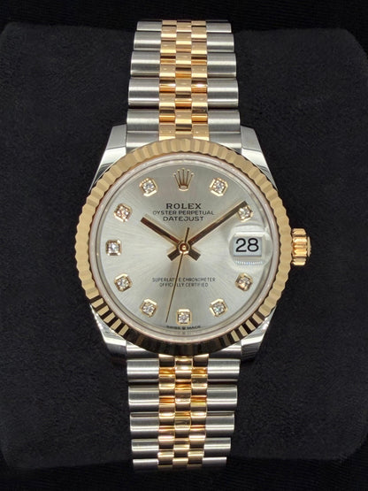 Rolex Datejust 31 Silver Diamond Dial Jubilee Two Tone 278273 | 2026 | 31mm