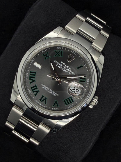 Rolex Datejust 36 Wimbledon Dial Smooth Bezel Oystersteel | 126200 | 2025 | 36mm