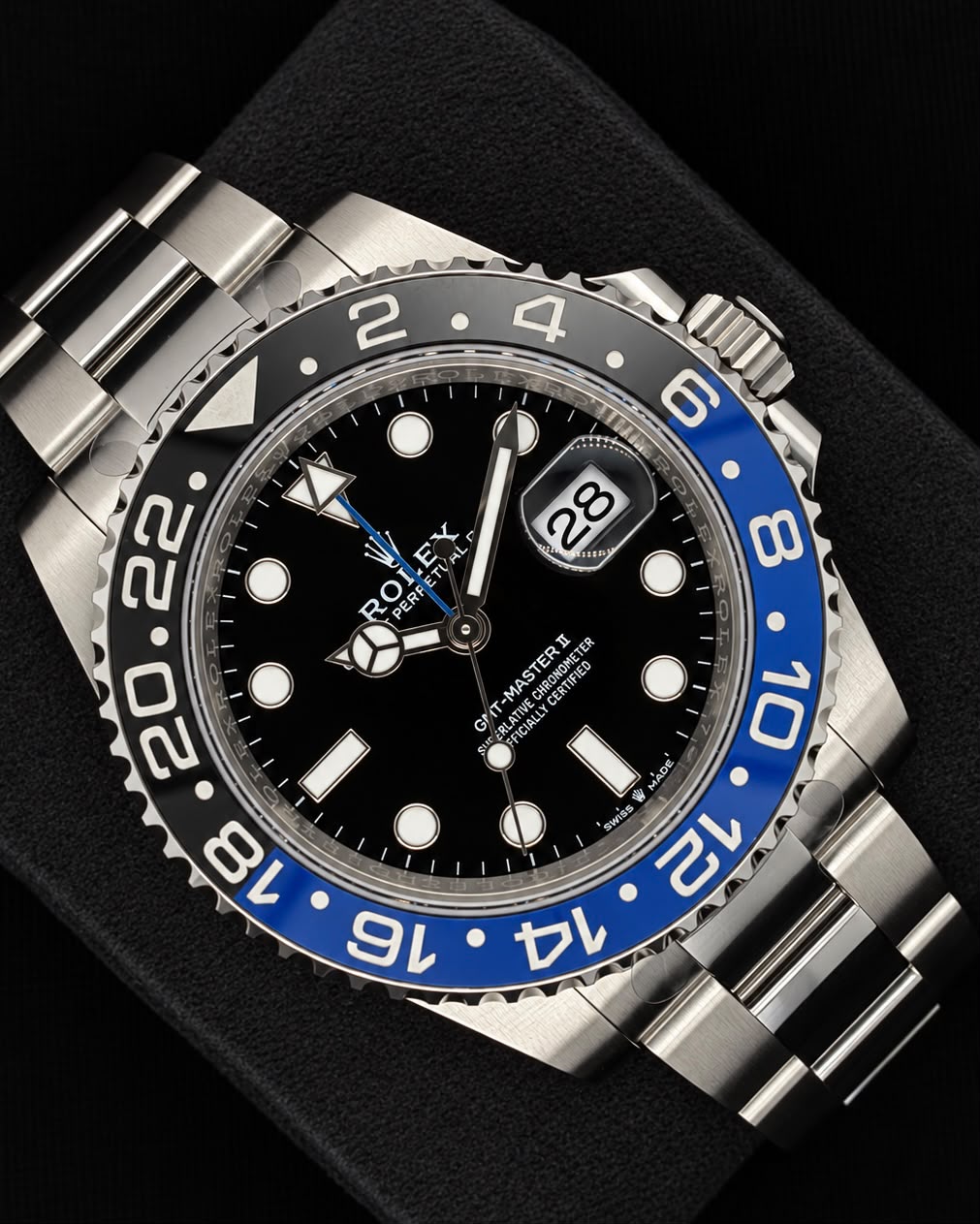 Rolex GMT-Master II Batman Oyster Steel 126710BLNR | 2025 | 40mm