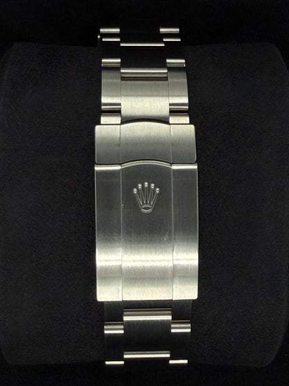 Rolex Oyster Perpetual 41 Silver Dial Oyster Bracelet 134300 clasp