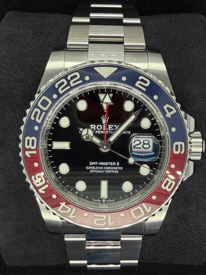 Rolex GMT-Master II Pepsi Oyster Bracelet 126710BLRO | 2023 | 40mm