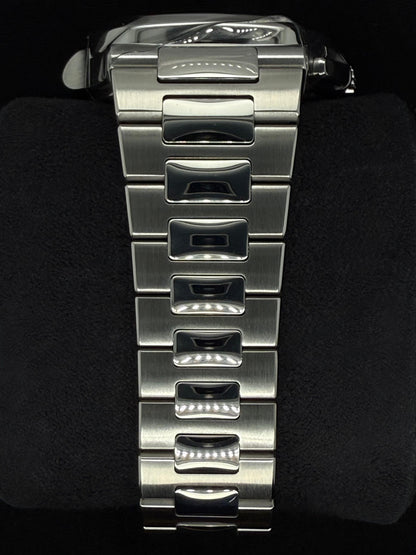Patek Philippe Nautilus Travel Time Chronograph Black Noir Trame Dial Stainless Steel 5990/1A-001 bracelet 2