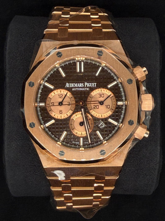 Audemars Piguet Royal Oak Chronograph Brown Dial Rose Gold 26331OR | 2017 | 41mm
