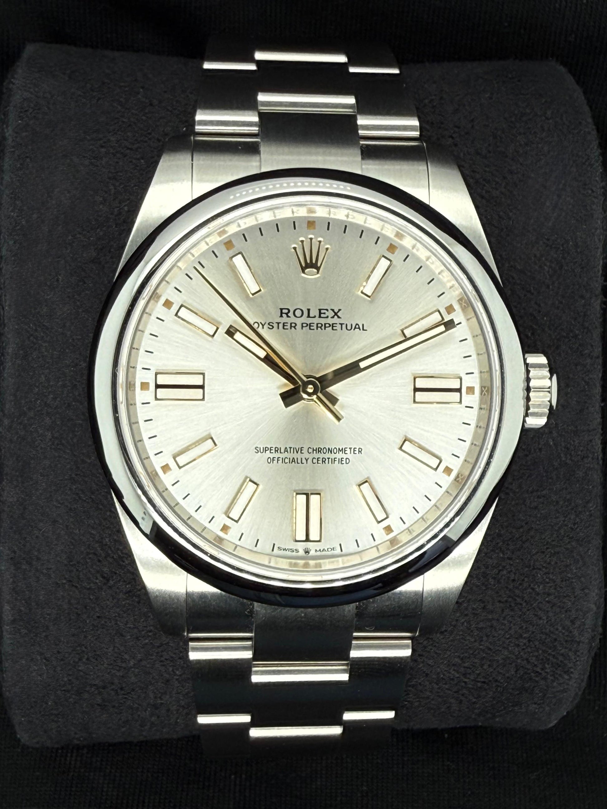 Rolex Oyster Perpetual 41 Silver Dial Oyster Bracelet 134300 