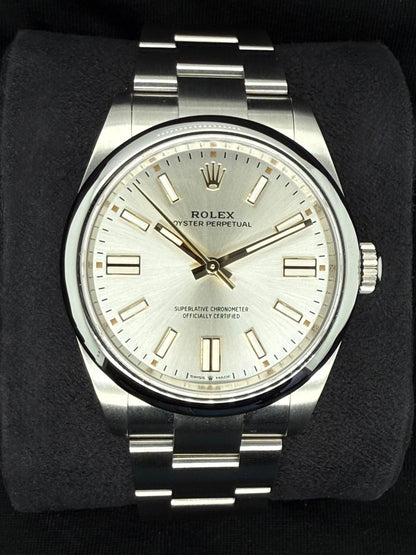 Rolex Oyster Perpetual 41 Silver Dial Oyster Bracelet 134300 