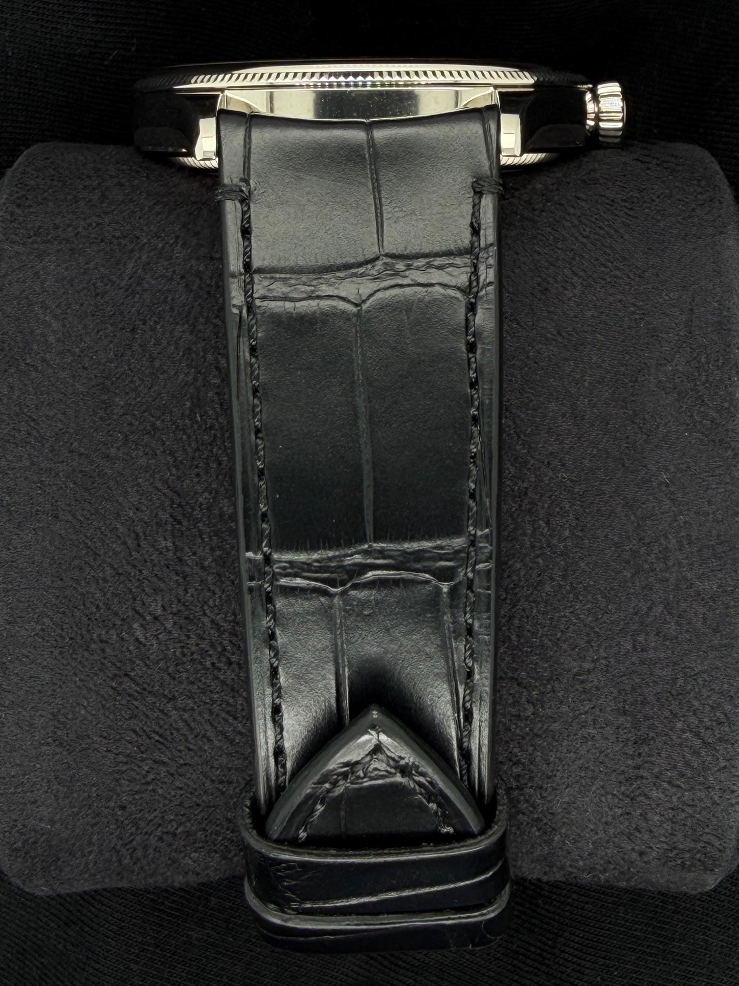 Rolex 1908 Black Dial White Gold Leather Q1 52509 | 2024 | 39mm