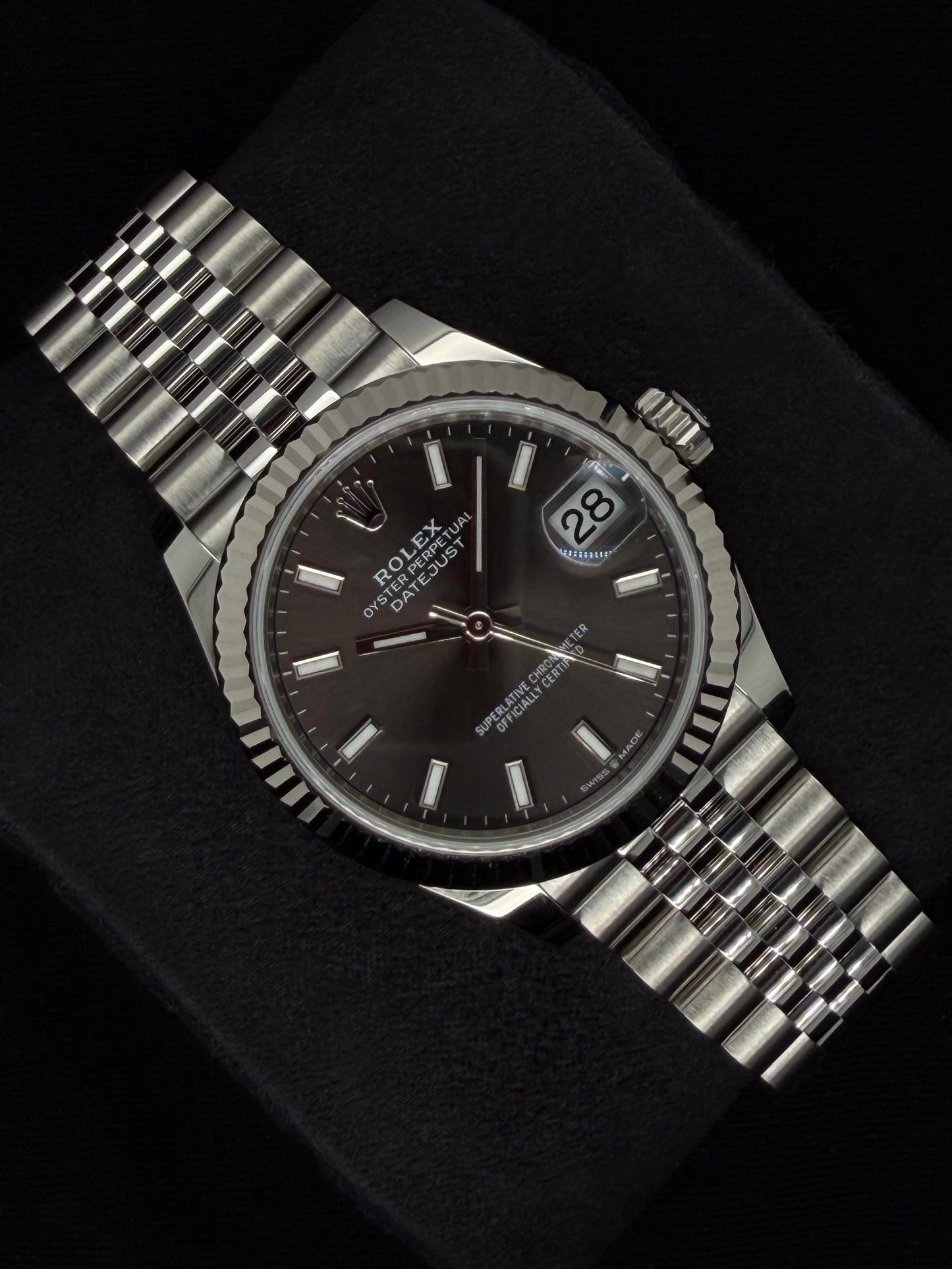 Rolex Datejust 31 Dark Grey Dial Jubilee 278274 | 2026 | 31mm