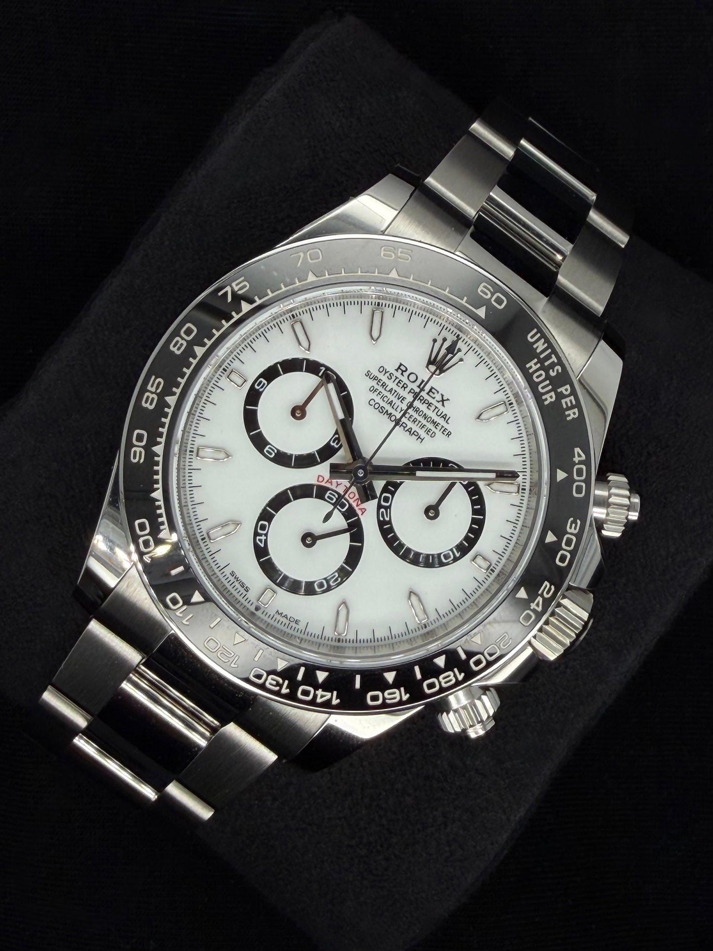 Rolex Daytona White Panda Ceramic Oystersteel 126500LN | 2025 | 40mm