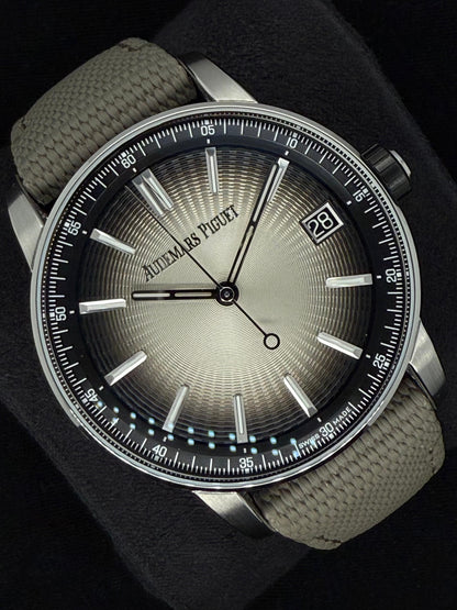 Audemars Piguet Code 11.59 Smoked Grey Sunburst Dial 15210QT left