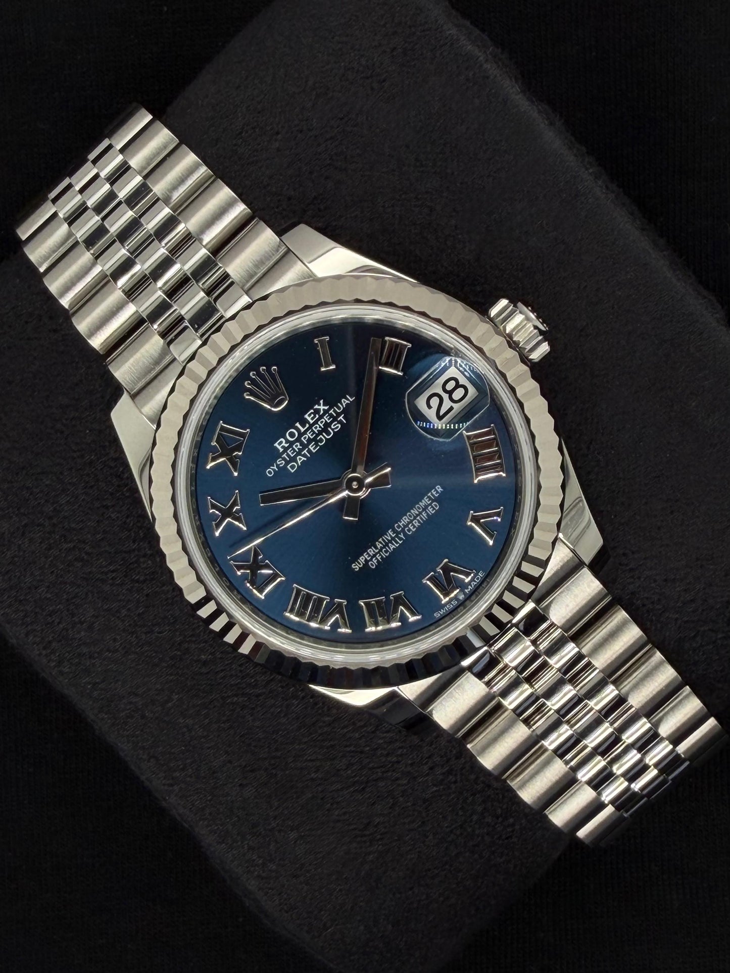 Rolex Datejust 31 Blue Roman Dial Jubilee 278274 | 2026 | 31 mm