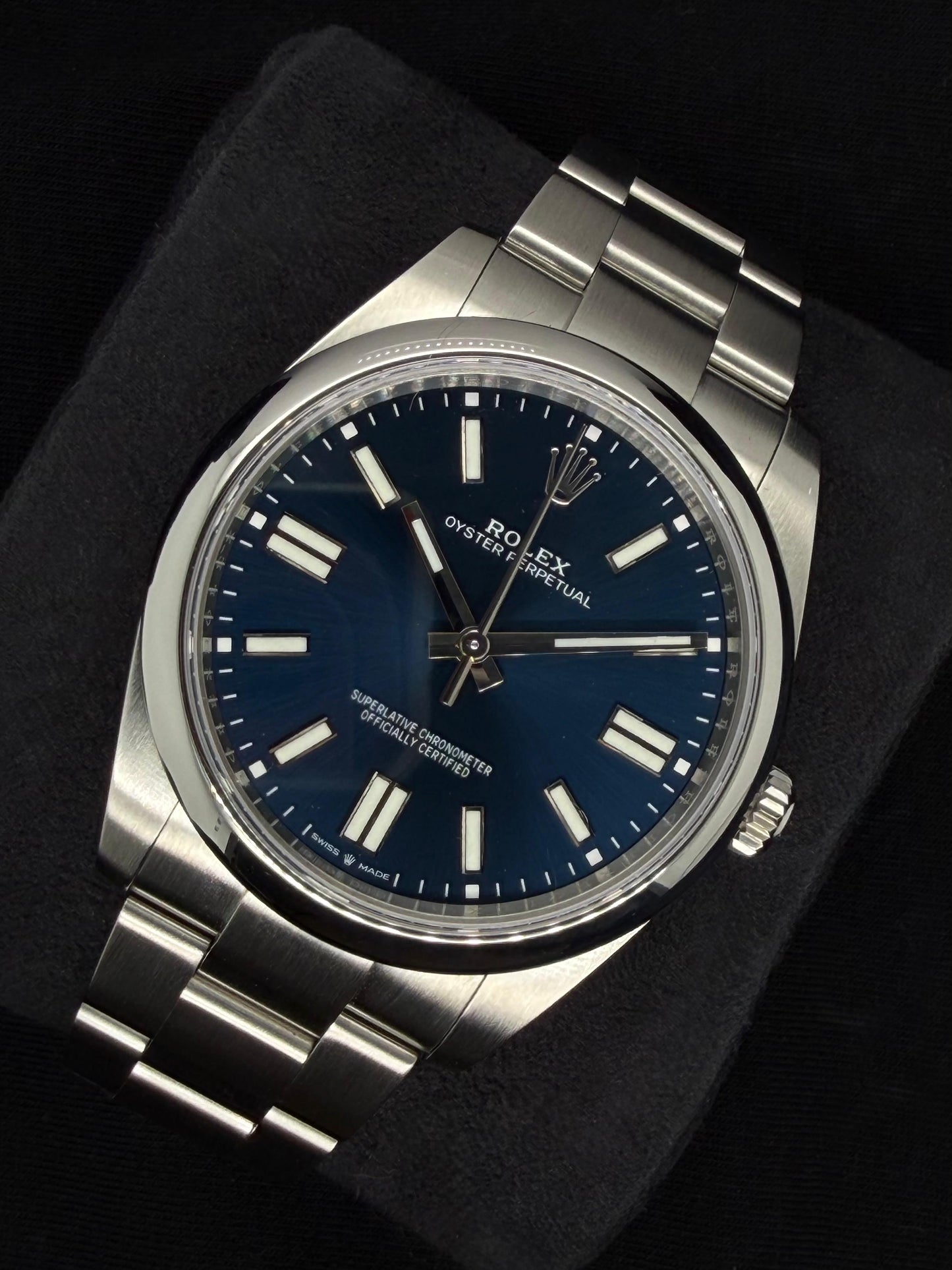 Rolex Oyster Perpetual 41 Blue Dial Oyster Bracelet 124300 | 2024 | 41mm