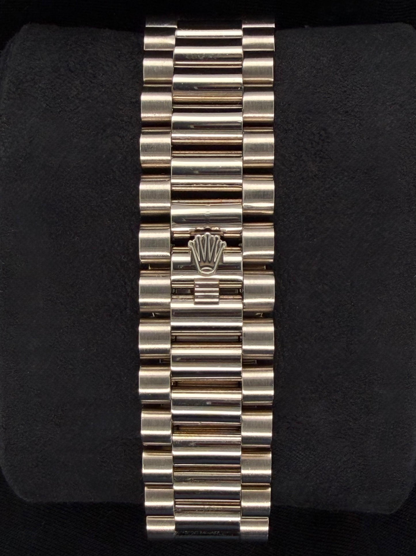 Rolex Day-Date 40 White Gold with Meteorite Diamond Dial and Factory-Set Diamond Bezel 228349RBR | 2021 | 40mm