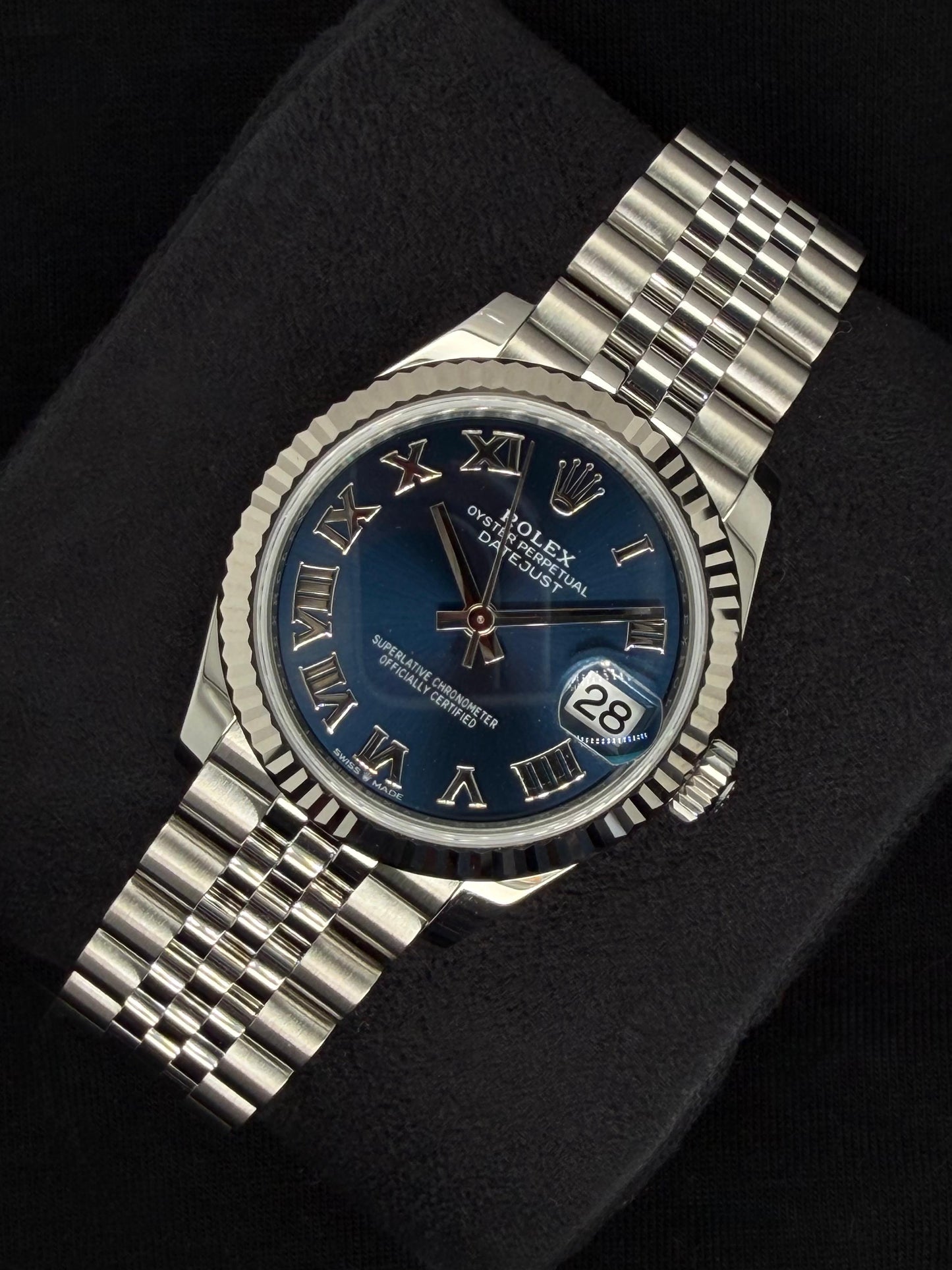 Rolex Datejust 31 Blue Roman Dial Jubilee 278274 | 2026 | 31 mm