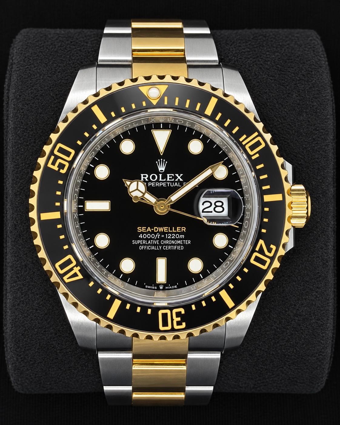 Rolex Sea-Dweller 18ct Two-Tone Black Dial 126603 | 2023 | 43mm