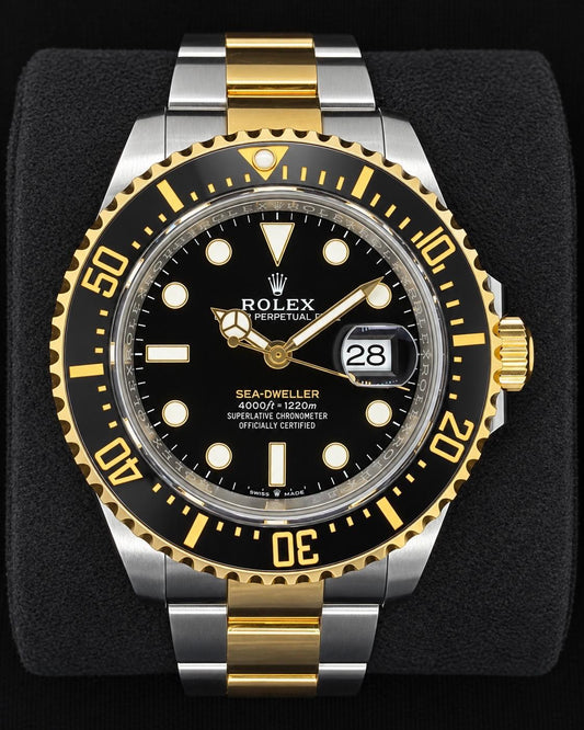 Rolex Sea-Dweller 18ct Two-Tone Black Dial 126603 | 2023 | 43mm