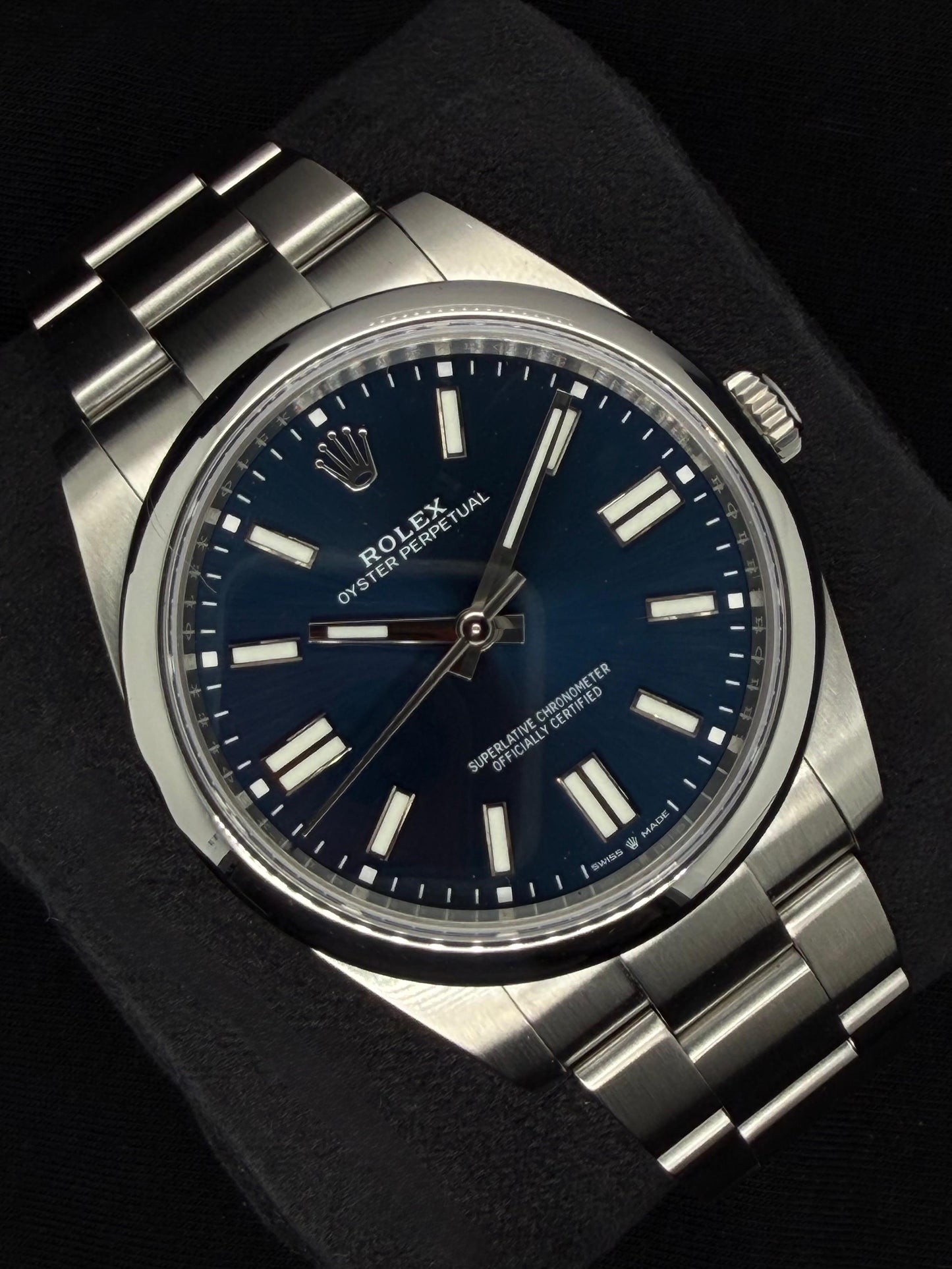 Rolex Oyster Perpetual 41 Blue Dial Oyster Bracelet 124300 | 2024 | 41mm