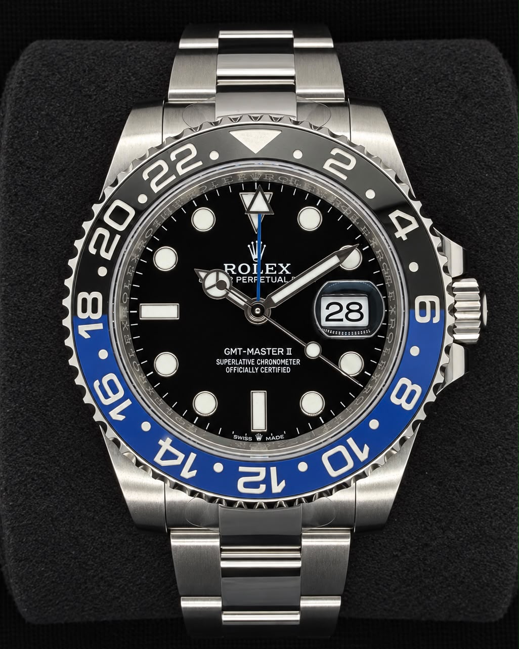 Rolex GMT-Master II Batman Oyster Steel 126710BLNR | 2025 | 40mm