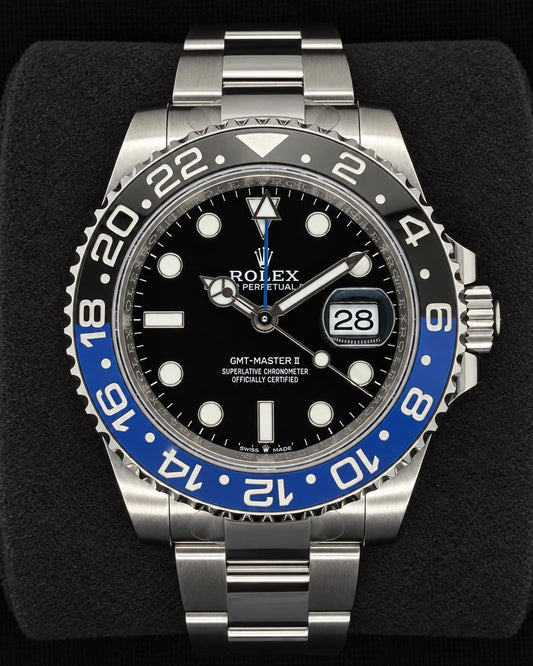 Rolex GMT-Master II Batman Oyster Steel 126710BLNR | 2025 | 40mm