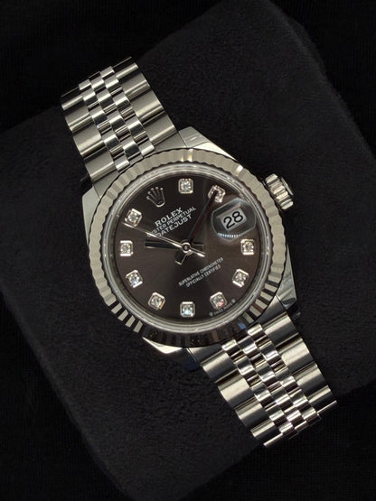 Rolex Datejust 28 Grey Slate Diamond Dial Jubilee 279174 | 2026 | 28mm