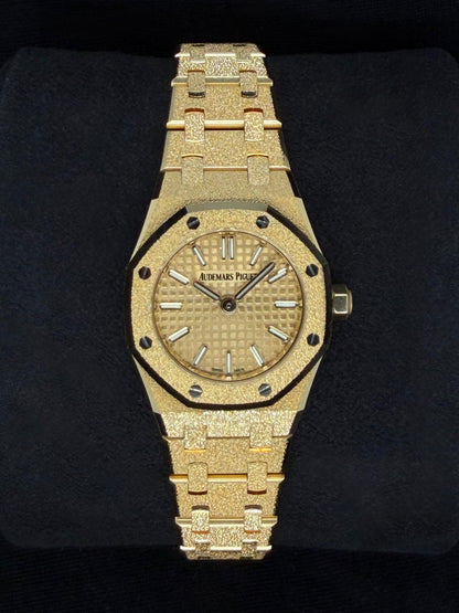 Audemars Piguet Royal Oak Mini Frosted Gold Quartz 67630BA | 2026 | 23mm