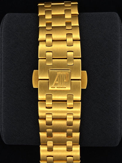 Audemars Piguet Royal Oak Offshore Chronograph "Brick" Yellow Gold with Blue Dial 26470BA.OO.1000BA.01 | 2019 | 42mm