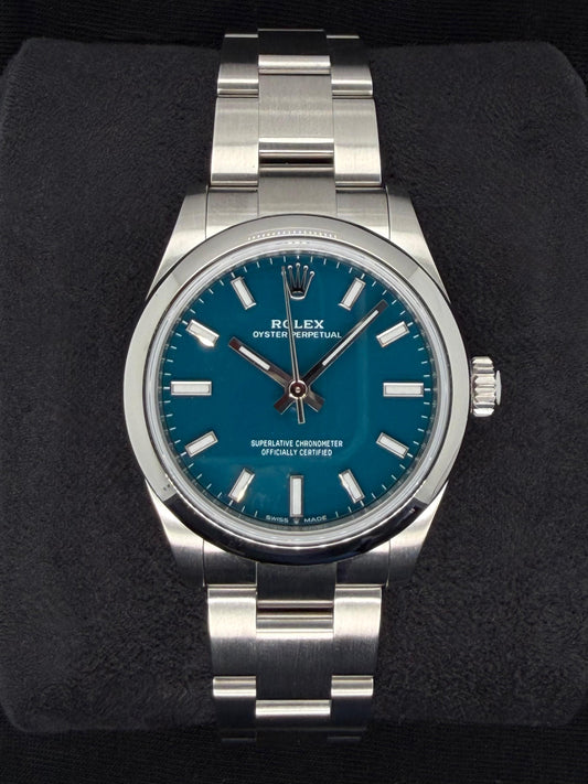 Rolex Oyster Perpetual 31 Med Blue Dial Oyster Bracelet 277200 | 2026 | 31mm