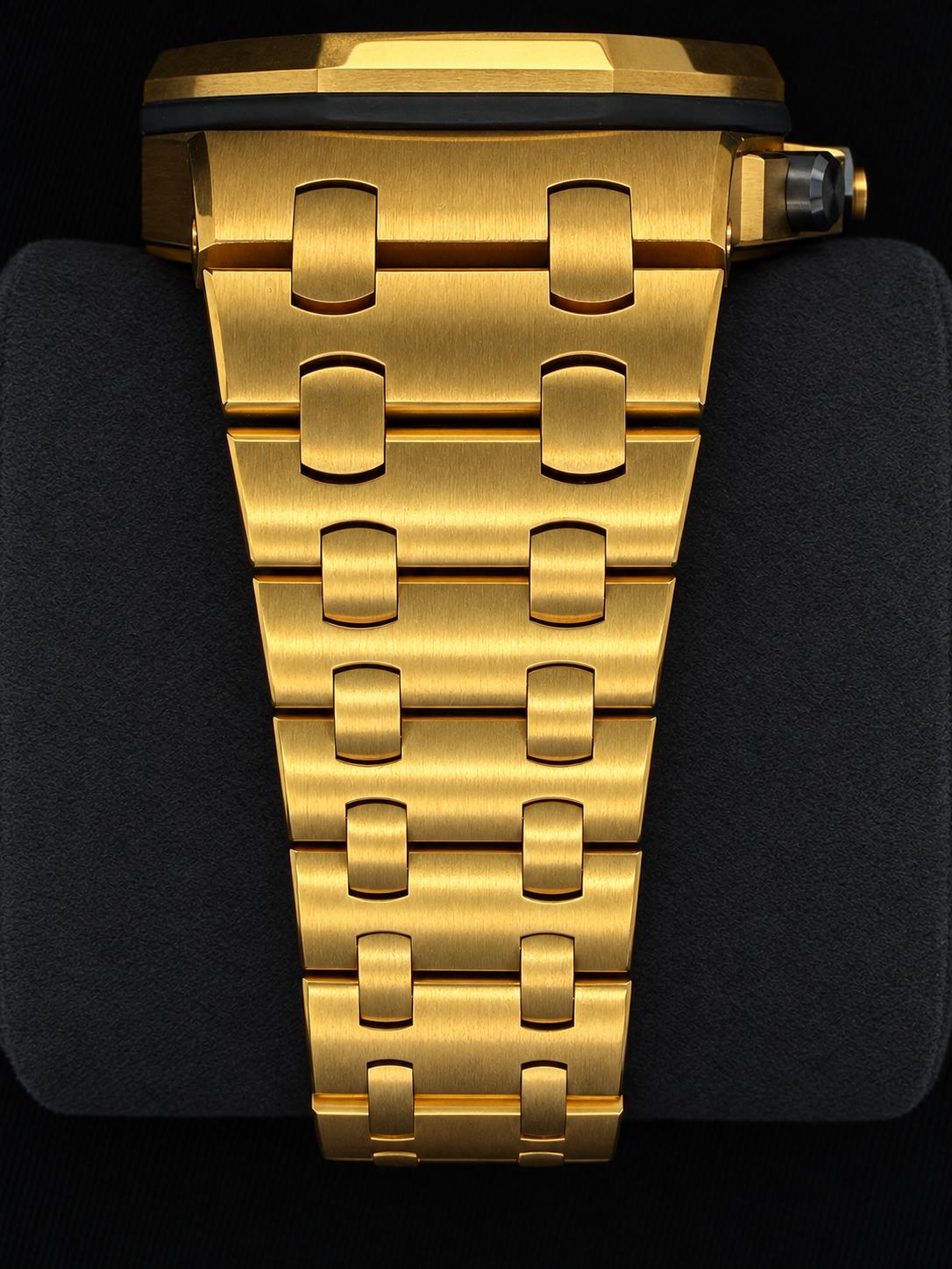 Audemars Piguet Royal Oak Offshore Chronograph "Brick" Yellow Gold with Blue Dial 26470BA.OO.1000BA.01 | 2019 | 42mm