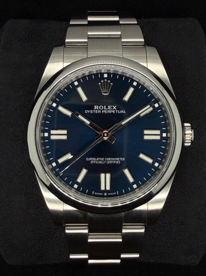 Rolex Oyster Perpetual 41 Blue Dial Oyster Bracelet 124300 | 2024 | 41mm
