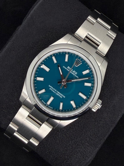Rolex Oyster Perpetual 31 Med Blue Dial Oyster Bracelet 277200 | 2026 | 31mm