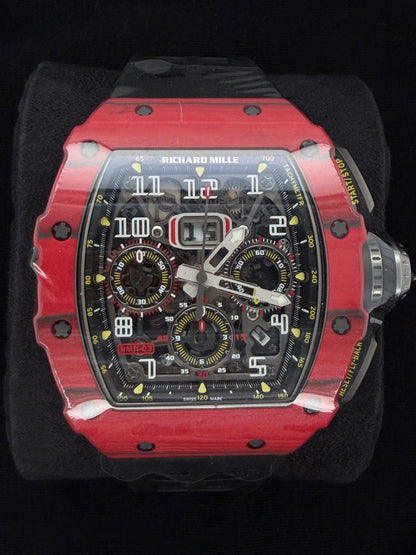 Richard Mille RM11-03 Automatic Flyback Chronograph Red Dragon RM11-03 NTPT | 2017 | 49.94 x 44.50 x 16.23 mm