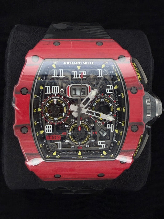 Richard Mille RM11-03 Automatic Flyback Chronograph Red Dragon RM11-03 NTPT | 2017 | 49.94 x 44.50 x 16.23 mm