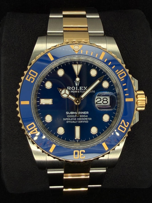 Rolex Submariner Date "Bluesy" Ceramic Gold & Steel 126613LB | 2026 | 41mm