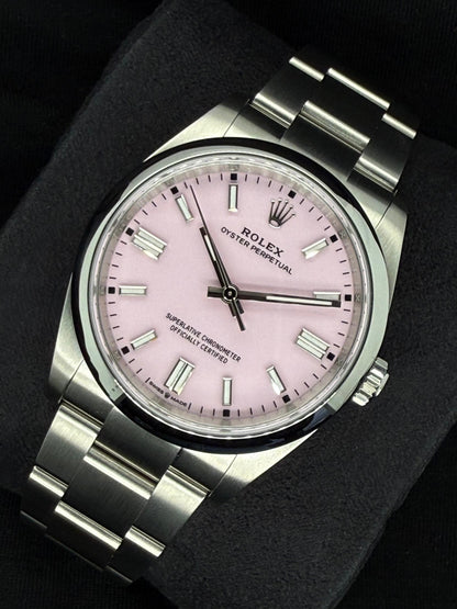 Rolex Oyster Perpetual 36 Candy Pink Dial 126000 right