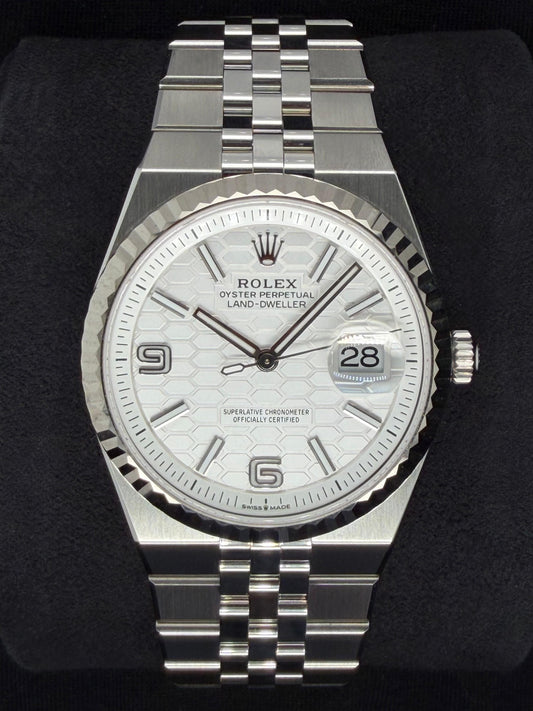 Rolex Land Dweller 36 White Dial Flat Jubilee 127234 | 2025 | 36mm