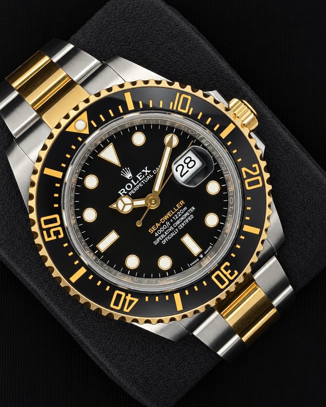 Rolex Sea-Dweller 18ct Two-Tone Black Dial 126603 | 2023 | 43mm